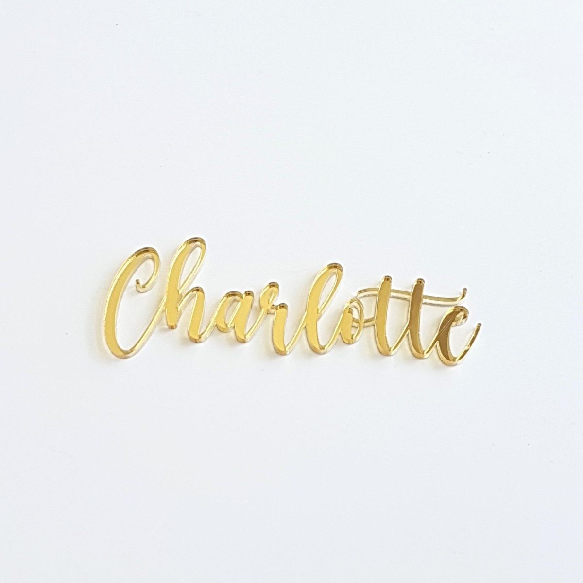 Custom Acrylic Name Plaque - Topsy Curvvy Co