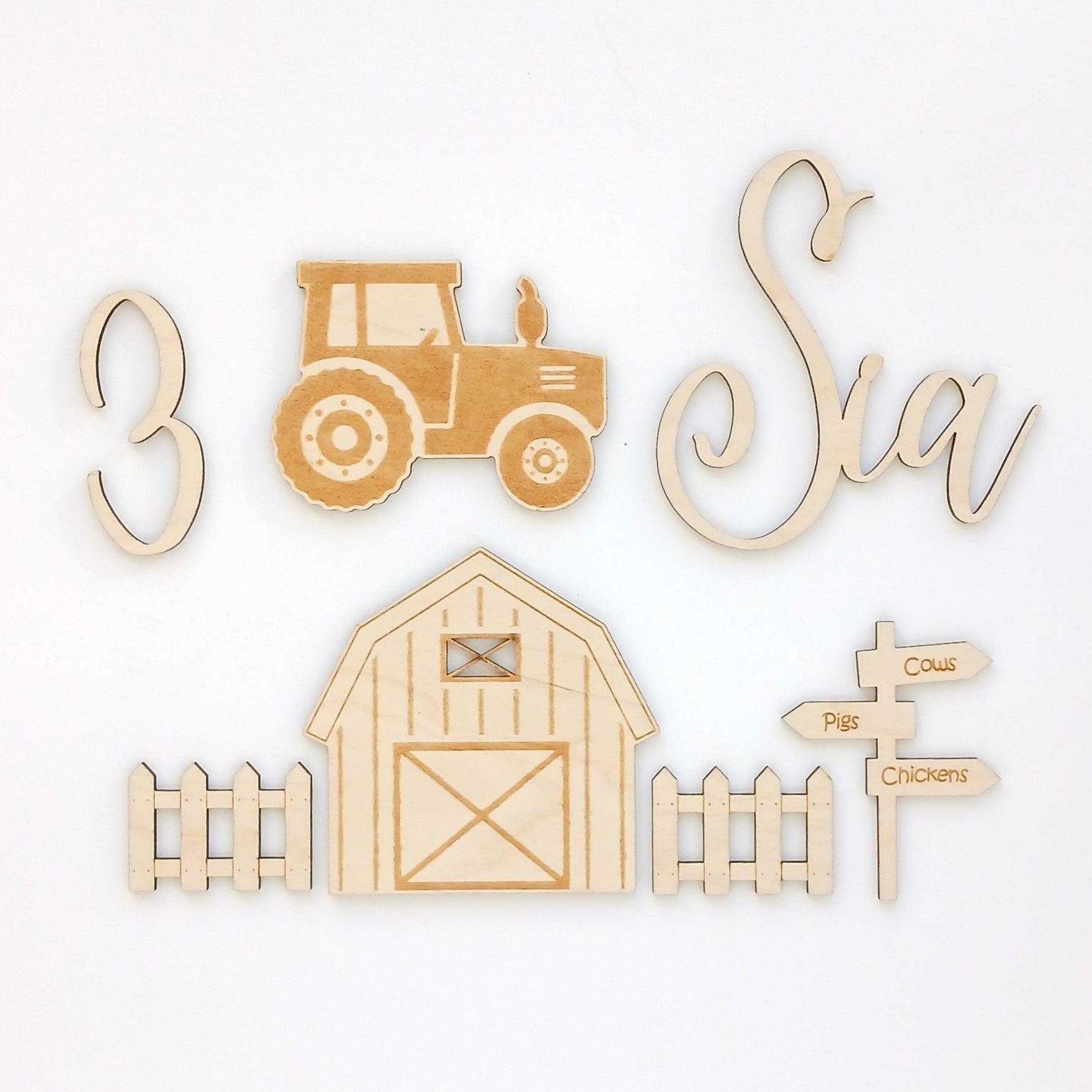 Farm Yard Topper Set - Topsy Curvvy Co.