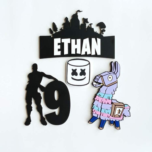 Pinata Cake Topper Set - Topsy Curvvy Co