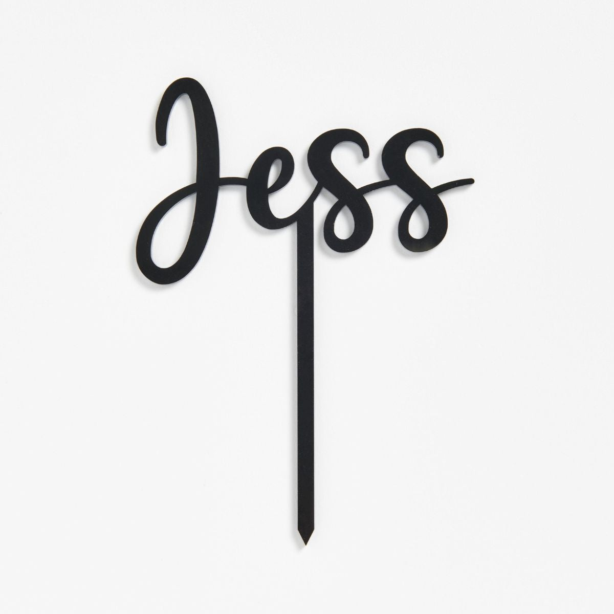 Custom Acrylic Name Topper - Topsy Curvvy Co